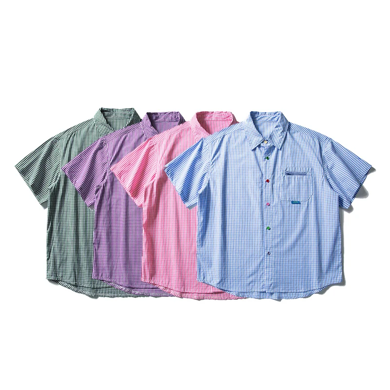 Мужская летняя уличная одежда Cityboy модные свободные повседневные рубашки в