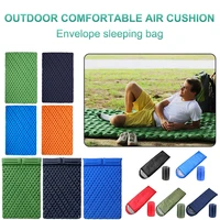 outdoor sleeping pad inflatable air mattresses camping mat furniture bed ultralight cushion pillow hiking trekking wstorage bag