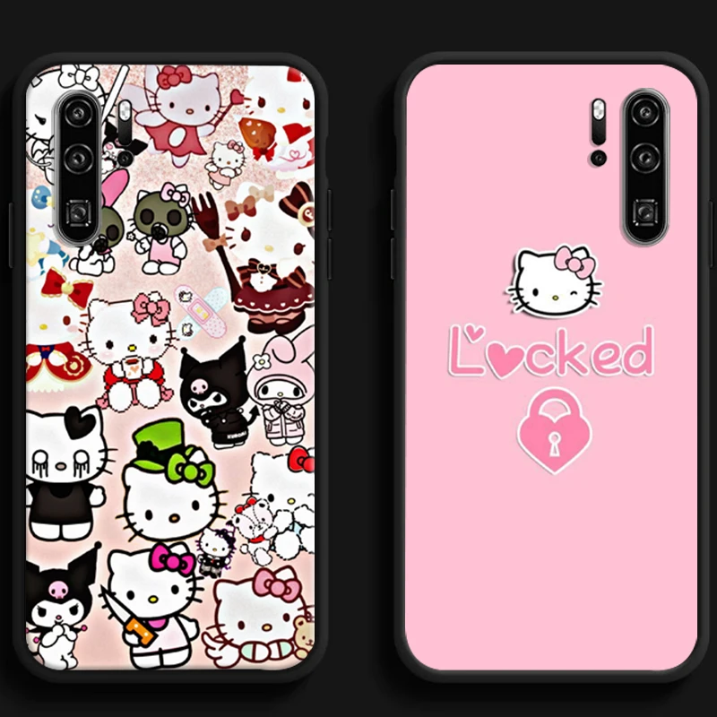 Hello Kitty 2022 Cute Phone Cases For Huawei Honor Y6 Y7 2019 Y9 2018 Y9 Prime 2019 Y9 2019 Y9A Soft TPU Carcasa Funda