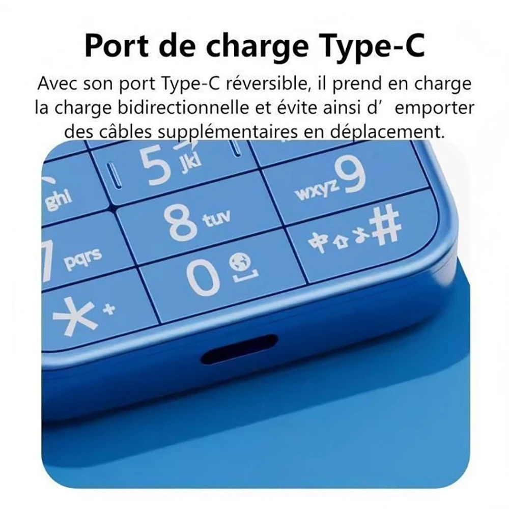 Фото Nokia 235 4G Резервный телефон, 2 SIM-карты, 1450 мАч, Type-C, 3.5 мм, MP3, GSM, 2.8-дюймовый экран, Bluetooth 5.0, FM-радио, Nokia 235, разблокированный телефон для пожилых людей, б/у. №4