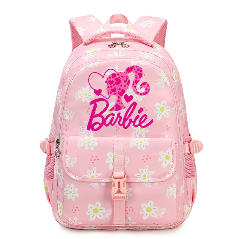 Рюкзак с изображением Барби для мальчиков и девочек сумка книг студенческий