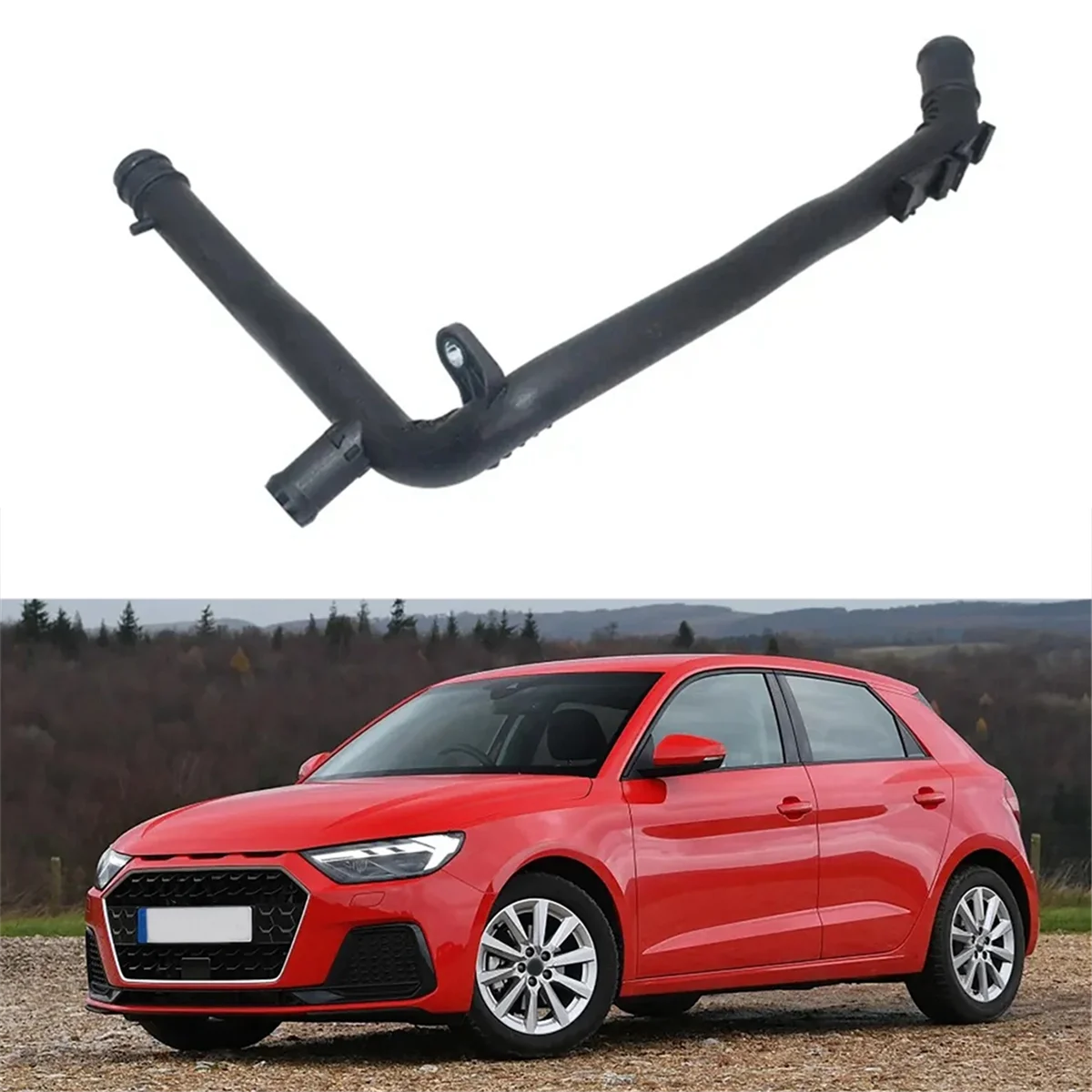 Система охлаждения шланг водяной охлаждающей жидкости 03L121065AJ для A1 A3 Q3 VW Caddy Golf Jetta