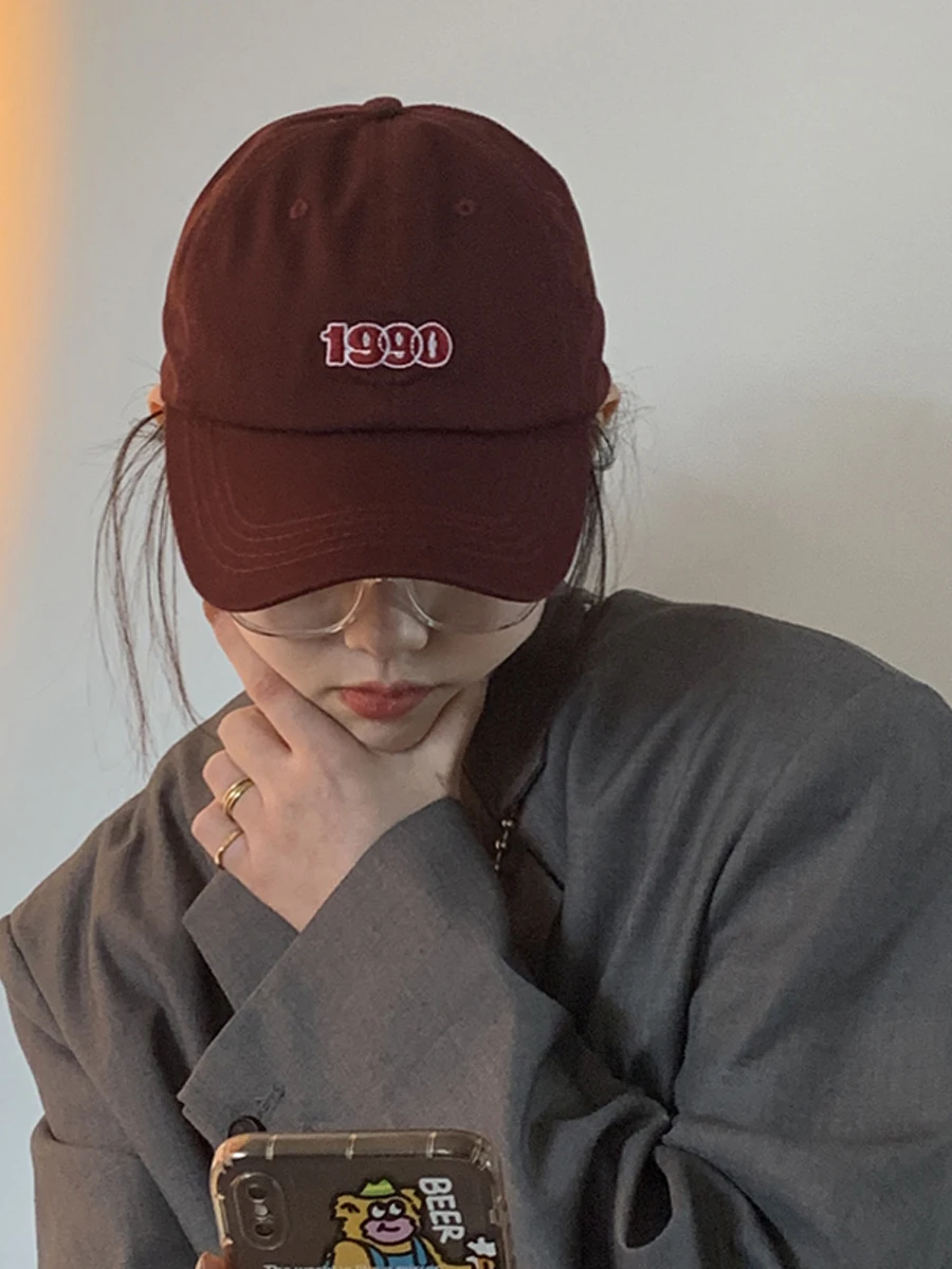 

Модная бейсболка в стиле интернет-знаменитостей Ins Женская Универсальная мягкая Кепка в Корейском стиле на весну и лето