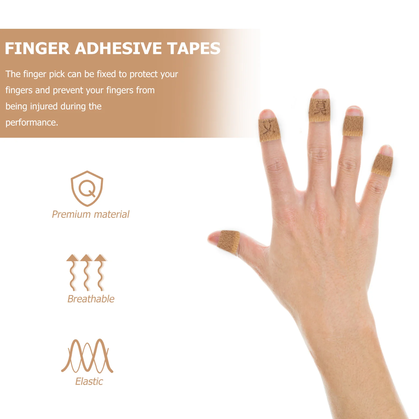 Набор гвоздей лента для медиаторов ленты пальцев многоразовые гвозди Pipa