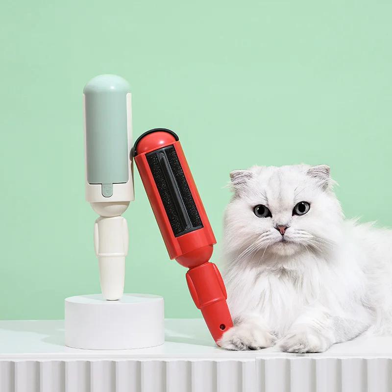 

Pet Hair Remover Self-cleaning Lint Hair Remover Electrostatic Multi-purpose Brush Cat Dog Hair Collector Clean Roller Stickers