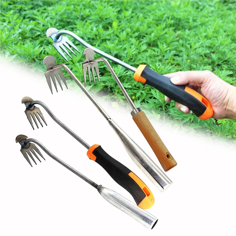 

1Pc Weeding Puller Tool Manual Vertical Weeding Digging Grass Shovel Lawn Root Remover Garden Hoe Garden Supplies