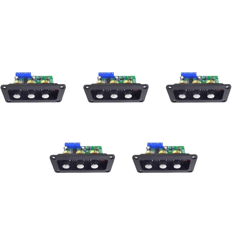 

5X Bluetooth 5.0 Amplifier Power Audio Board 30W Mono Stage Power Amplifier Board, U Disk Decoder Treble Bass Adjustment