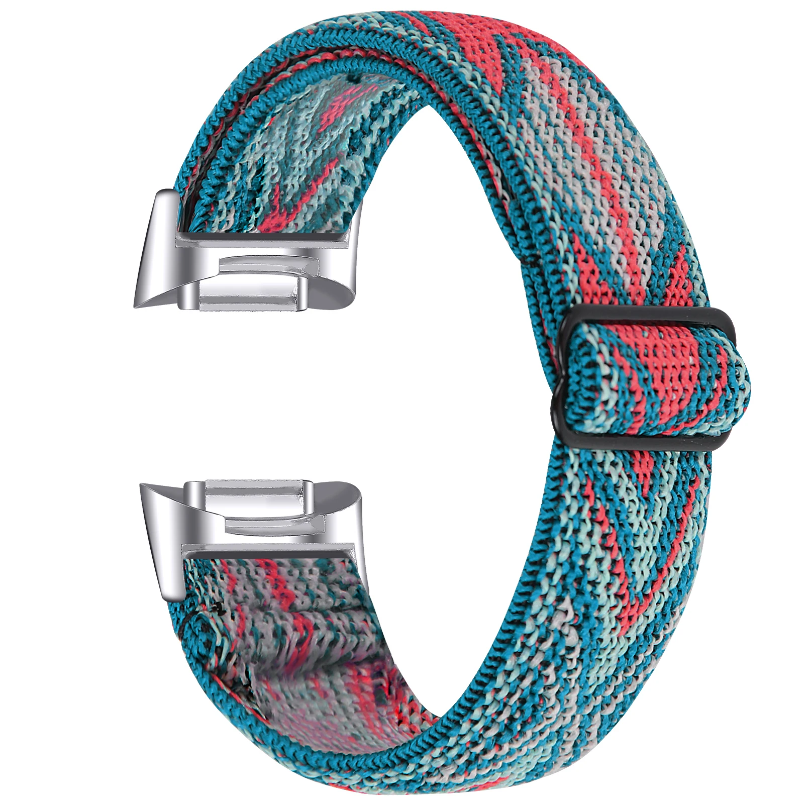 Фото Нейлоновый ремешок для Fitbit Charge 4 3, регулируемые эластичные ремешки для умных часов, замена браслета Fitbit Charge 5 6, аксессуары №3