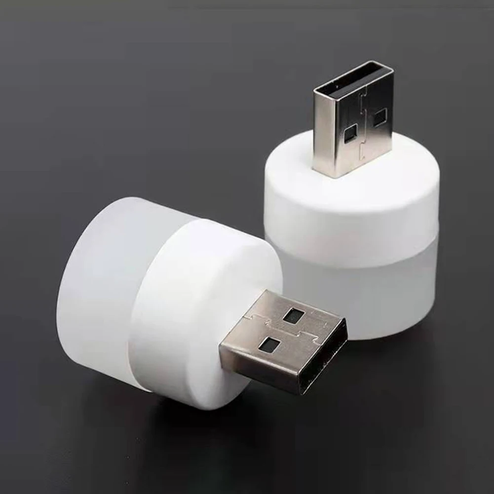 

Ночник с USB-разъемом, прикроватная лампа, маленький круглый светодиодный светильник для чтения с защитой глаз, компьютерный светсветильник ...