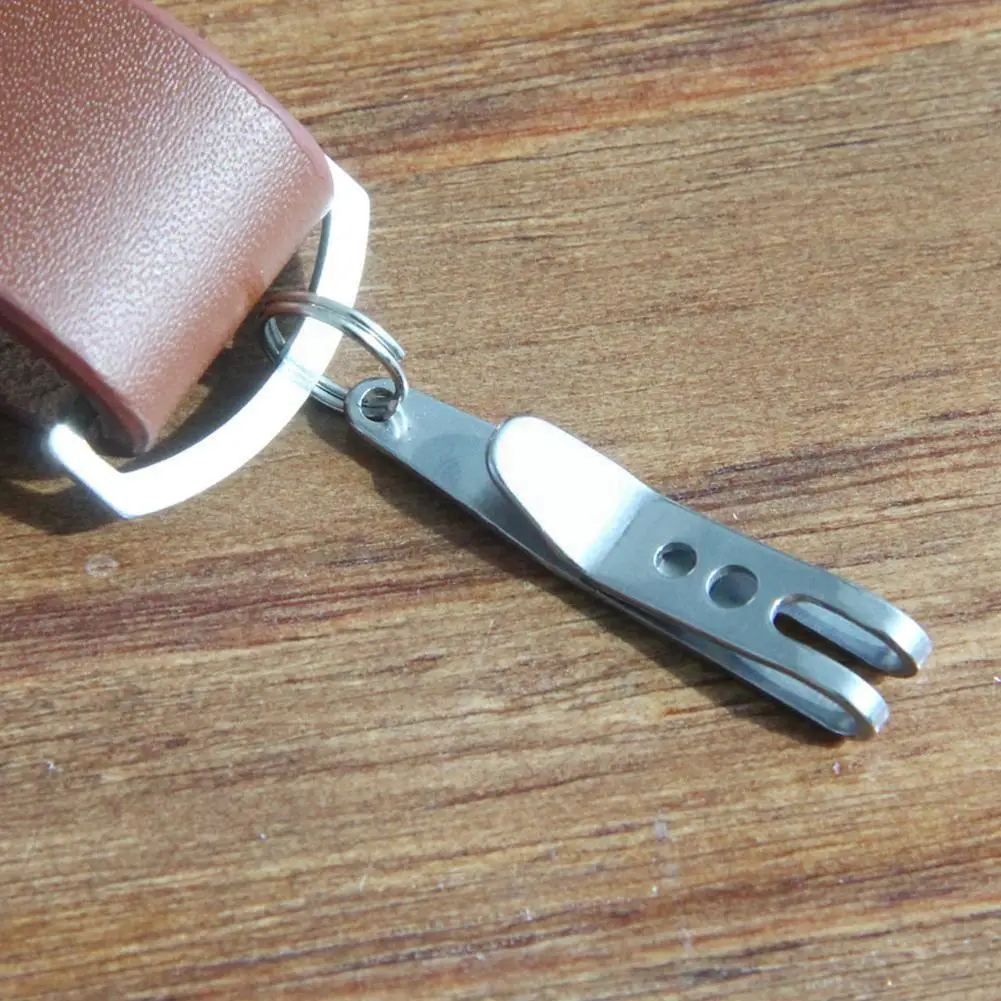 

Edc Bag Suspension Clip With Ring Carabiner Steel Pocket Camping Outdoor Tool Ring Multi Tools B2c2