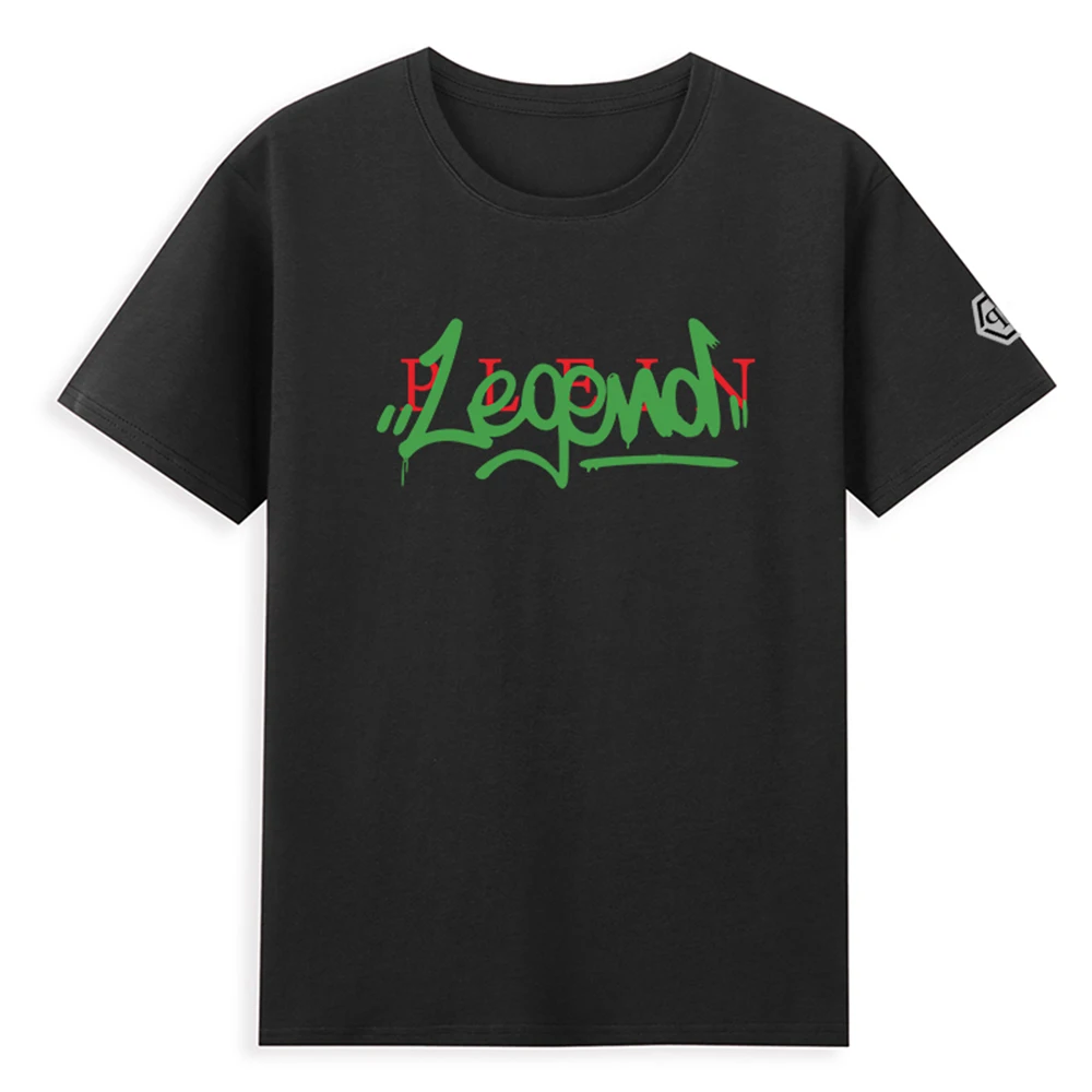 

Fashion Men's T Shirt Letter Brand Luxury Men's High Quality 100% Cotton Top 2022 New Black pleiner White Designer T Shirt