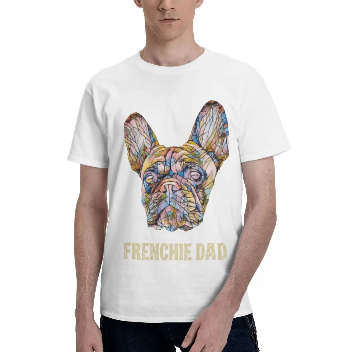 

Frenchie Dad French Bulldog Movement Tees High grade Activity competition Championship Graphic Vintage Eur Size