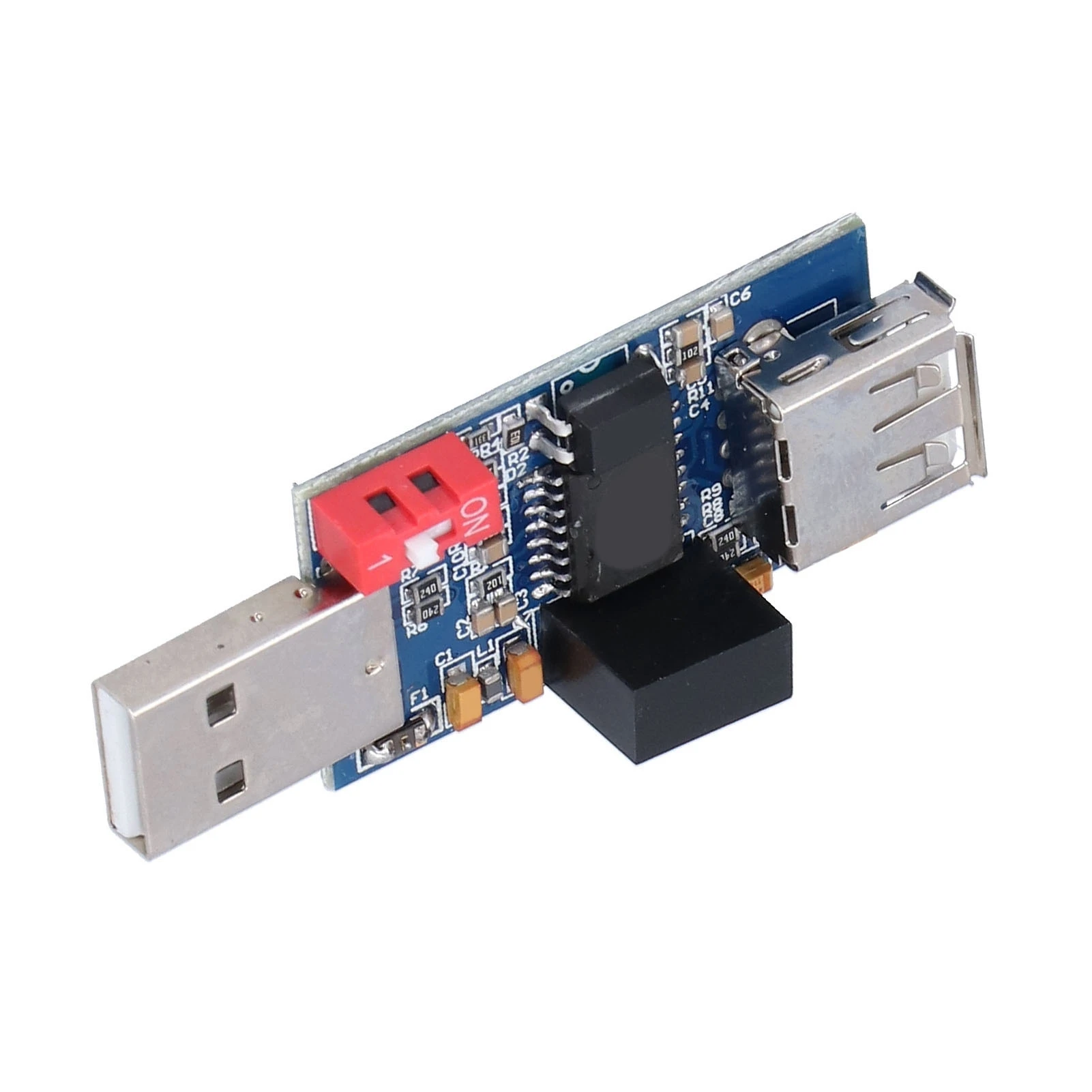 Фото Модуль USB-изолятора, плата защиты от переноса заряда, изоляционный электронный компонент 1500В ADUM3160 №2