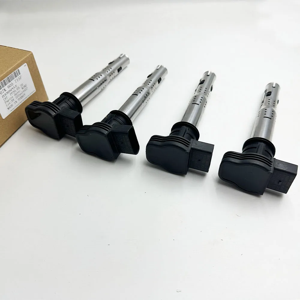 

Катушка зажигания 07K905715F 0221604115 UF575 07K905715 06F905115E 06H905115B для Audi 2005-18 A3 A4 A6 TT Q3 Q5,VW Golf Passat, 4 шт.