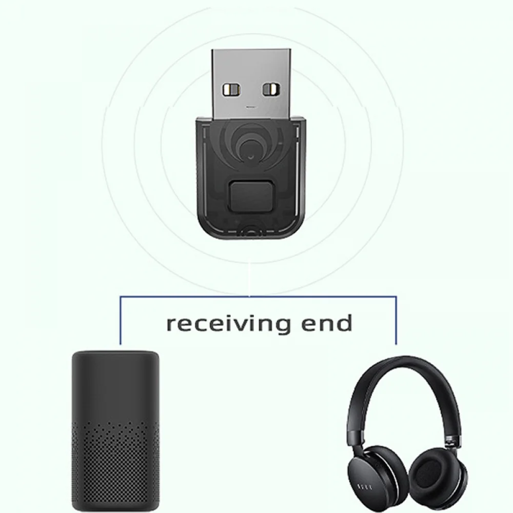 Bluetooth аудио передатчик беспроводная гарнитура адаптер приемник для PS5