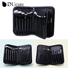DUcare женские сумки для макияжа Дорожная косметичка кисти для макияжа чехол 29 Сумка с отверстиями Профессиональный Органайзер аксессуары для кистей для макияжа сумка