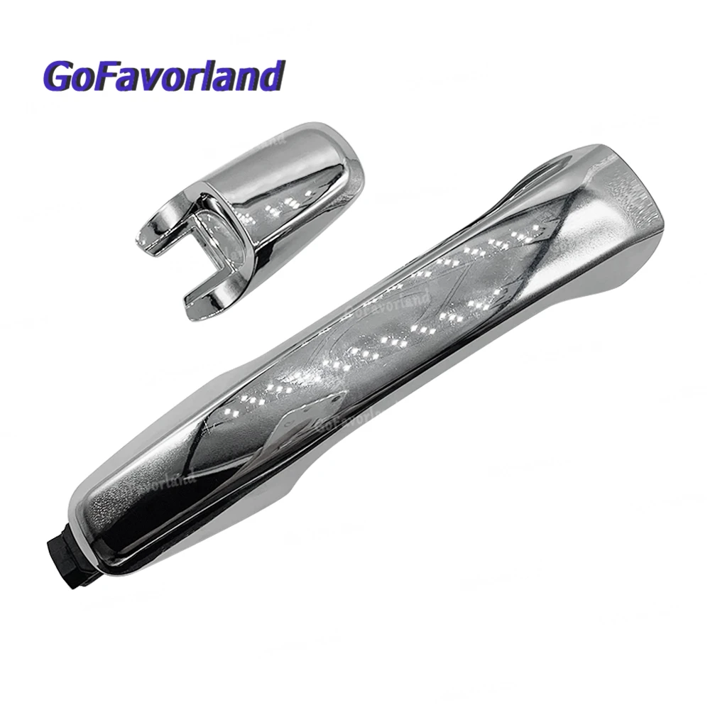 

Передняя или задняя левая или правая внешняя дверная ручка, хромированная лампа BA1Z78218B08A для Ford Explorer 2011-2017 Edge 2011-2014