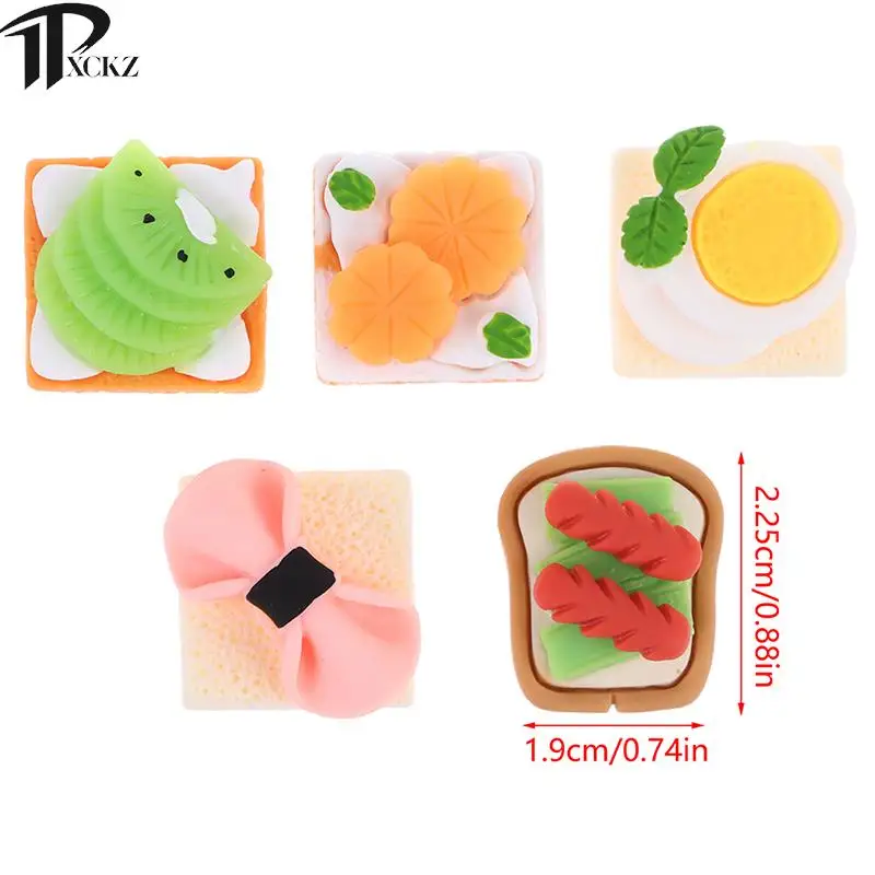 

5 шт., миниатюрные игрушки для украшения кукольного домика