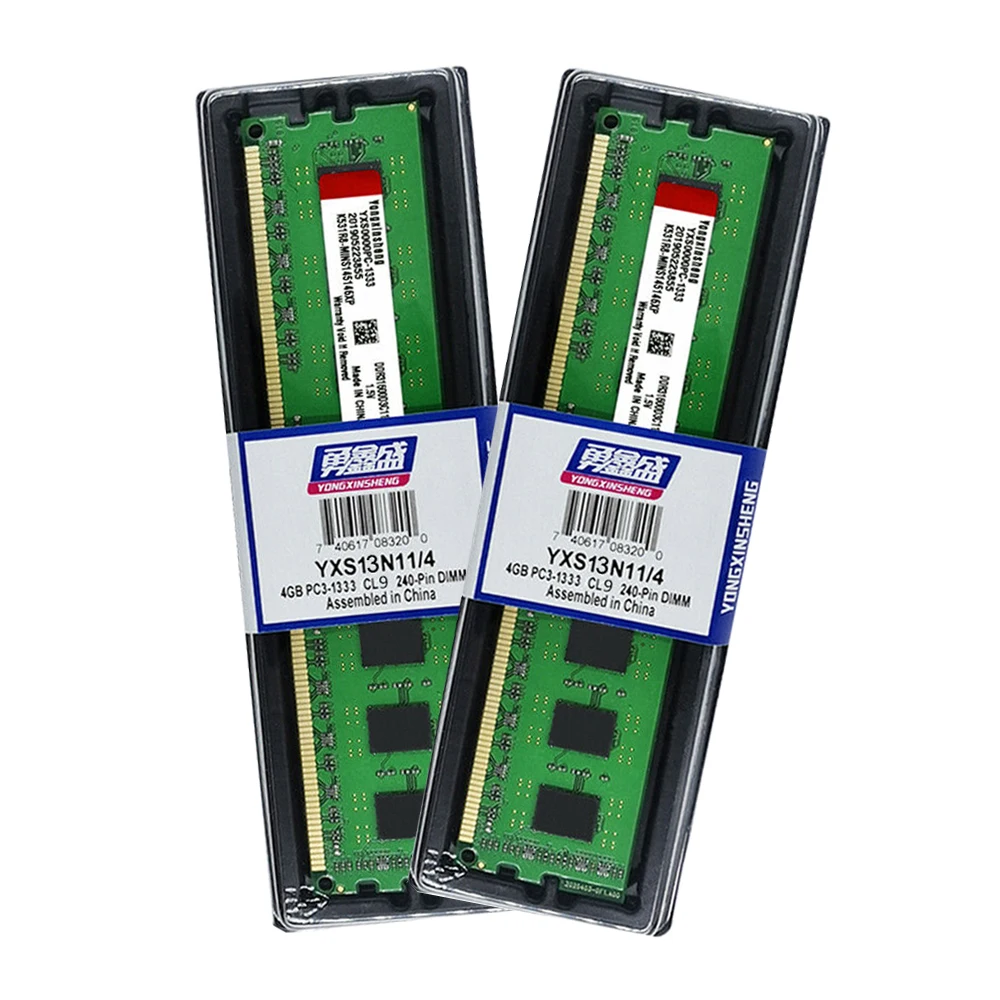 8 ГБ 2X4 pc3-8500 настольный компьютер ddr3 ram 1066 МГц 240-pin Память DIMM 1 5 V Напряжение Intel и AMD