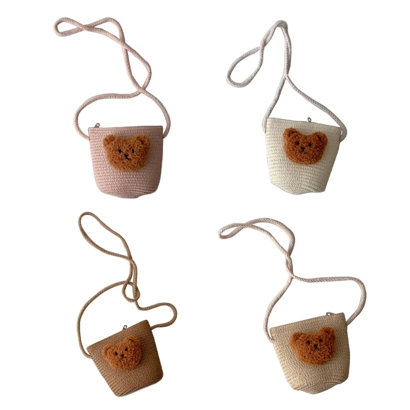 

Милая Детская сумка через плечо с медведем для девочек