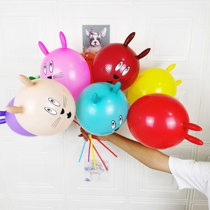 1/5/10 шт. надувной шар в виде кролика 12 дюймов | Дом и сад