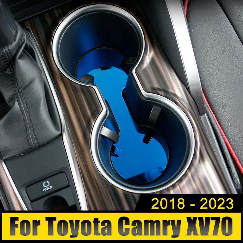 

Car Accessories For Toyota Camry XV70 2018-2021 2022 2023 Stainless Steel Front Water Cup Cover Trim Frame Mats Pad Stickers