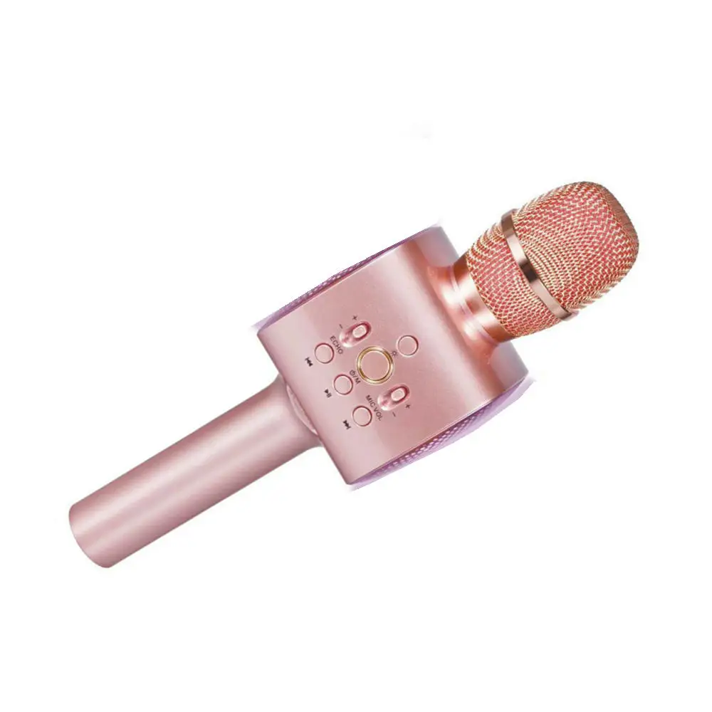 

Bluetooth Mobile Phone Karaoke Phone With Colorful Lights Wireless Karaoke Phone Microphone