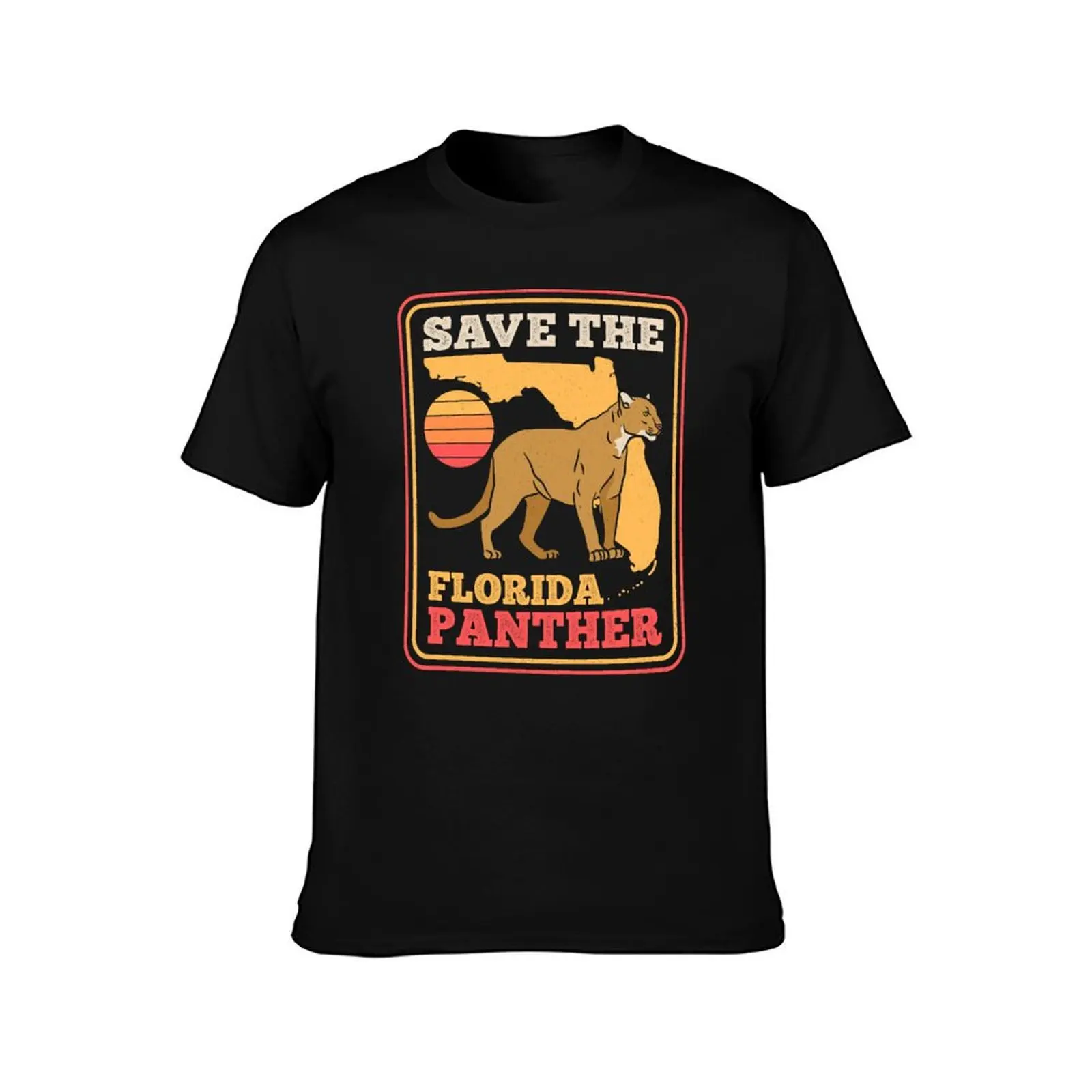 Фото Футболка Save The Florida Panther с модным принтом №2
