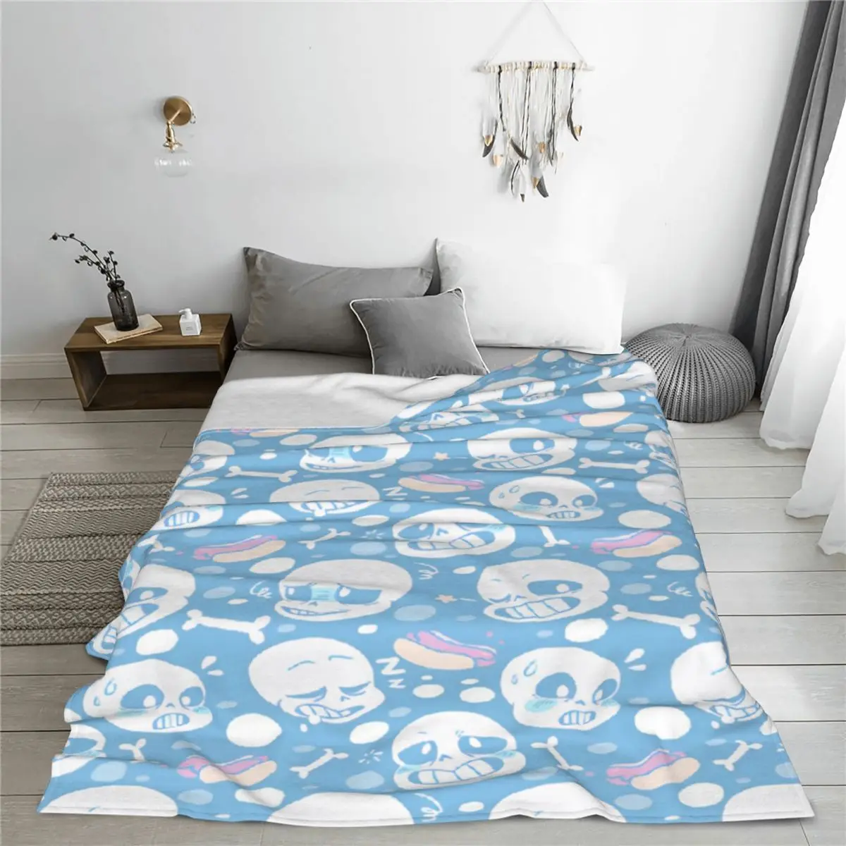Игровые одеяла для игр Undertale Sans бархатное зимнее многофункциональное тонкое