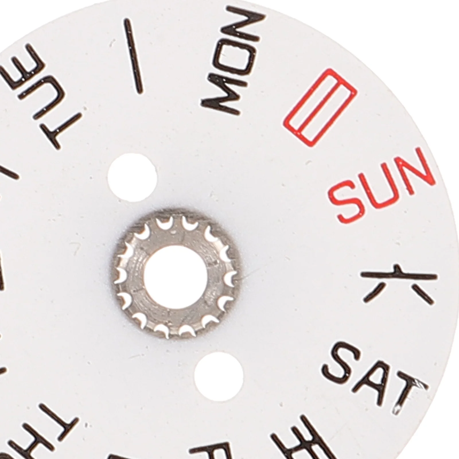 Calendar Disc Movement Watch Replacement Lightweight Week Dial Ring Repair Mechanical