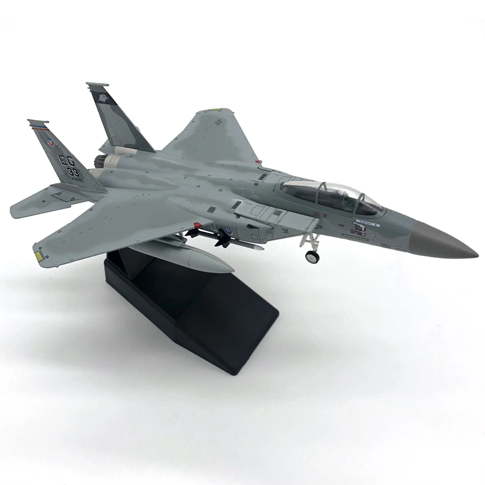Литые самолеты масштаб 1/100 F15 Eagle Американский флот модель самолета для коллекции