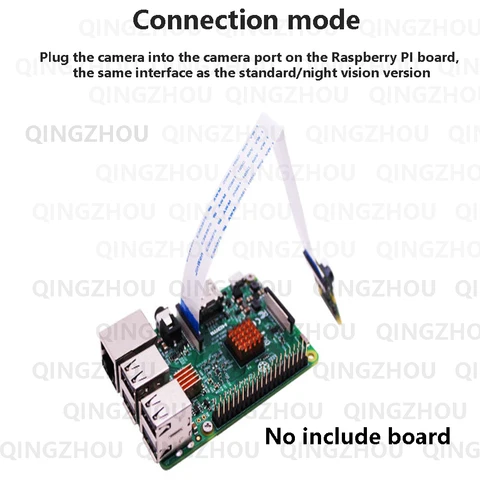 Официальный оригинальный модуль веб-камеры Raspberry Pi V2 IMX219 (NoLR) 8 МП для Raspberry Pi 4B 3B+ 3B Zero Nvidia Jetson Nano B01