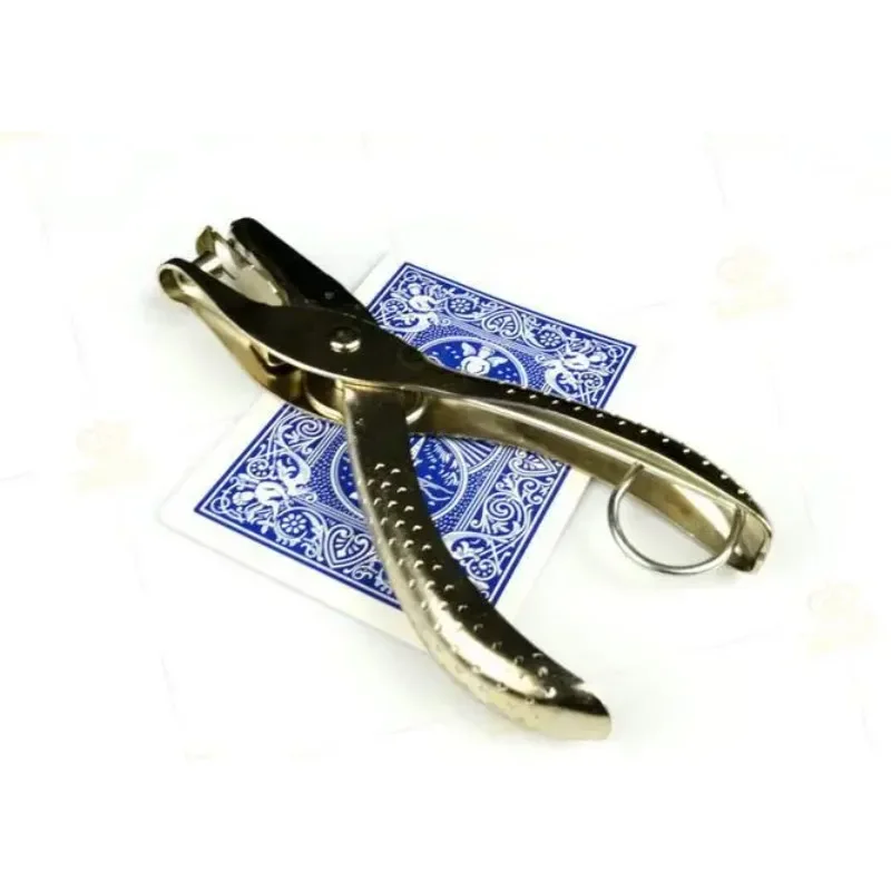 Дырокол/карта с подвижными отверстиями полая переносная карта фокусы иллюзии