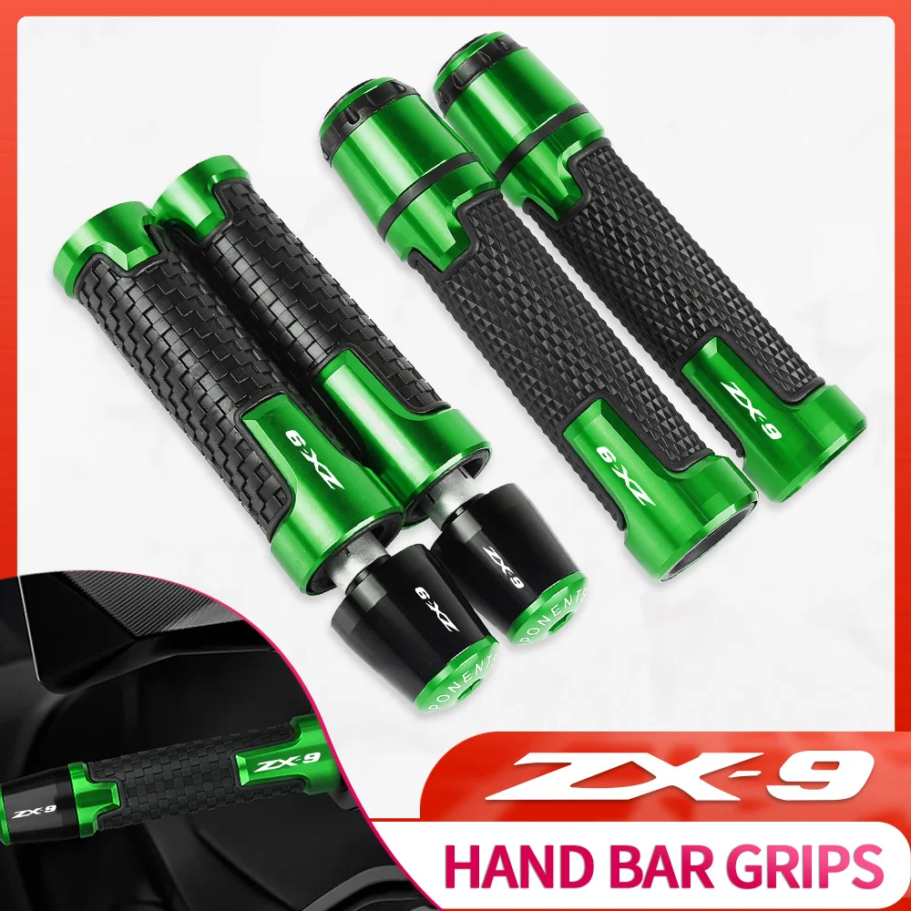 

For KAWASAKI ZX9 1994 1995 1996 1997 ZX9R Universal Motorcycle Accessories handlebar grip handle hand bar grips ends ZX-9 ZX-9R