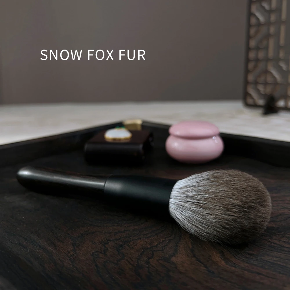 Кисть для макияжа из снежной лисы набор хорошего качества мягкие волосы животных