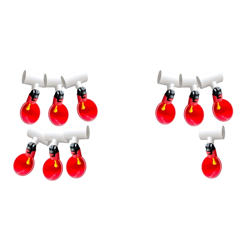 

Chicken Waterer Cups, Chicken Waterer Feeder Tee Fittings, Automatic Chicken Waterer For Chicken Ducks Quail