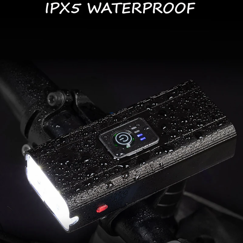T6 LED Bicycle Light Front USB Rechargeable MTB Mountain Bike Headlight Cycling Flashlight Taillight Accessories |