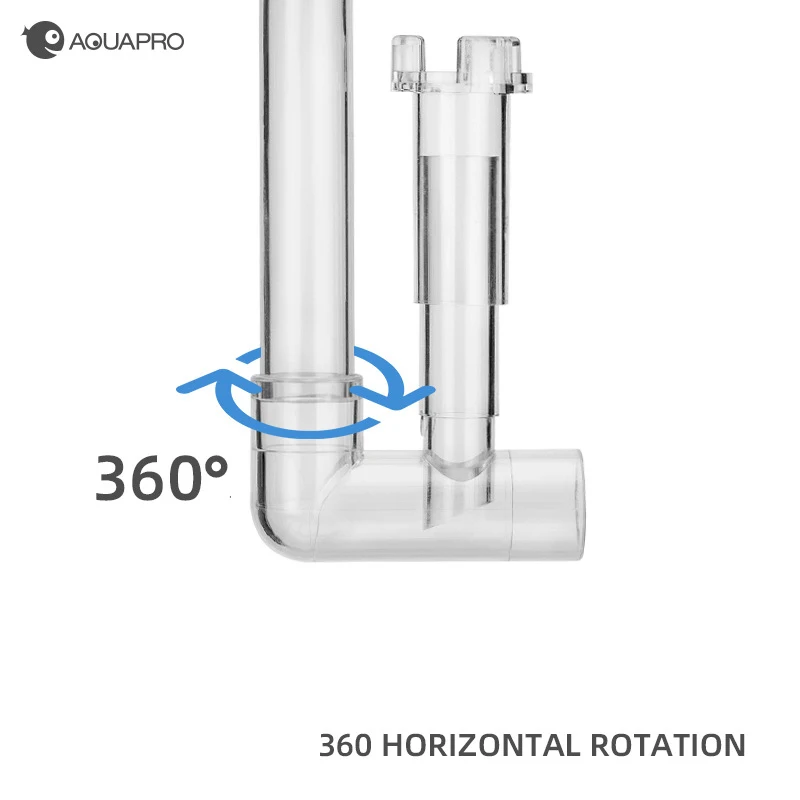 Фото AQUAPRO Lily Pipe Outlet Скиммер Аквариум Аквариум Впускной Выход Выпускные Впускные Трубы Мини Фильтр Для Воды Аксессуары Террариум №3