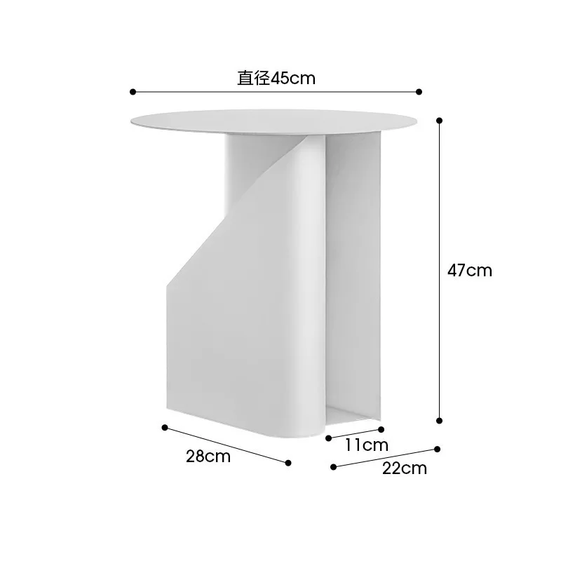 Черная прикроватная тумбочка современный минималистичный маленький креативный