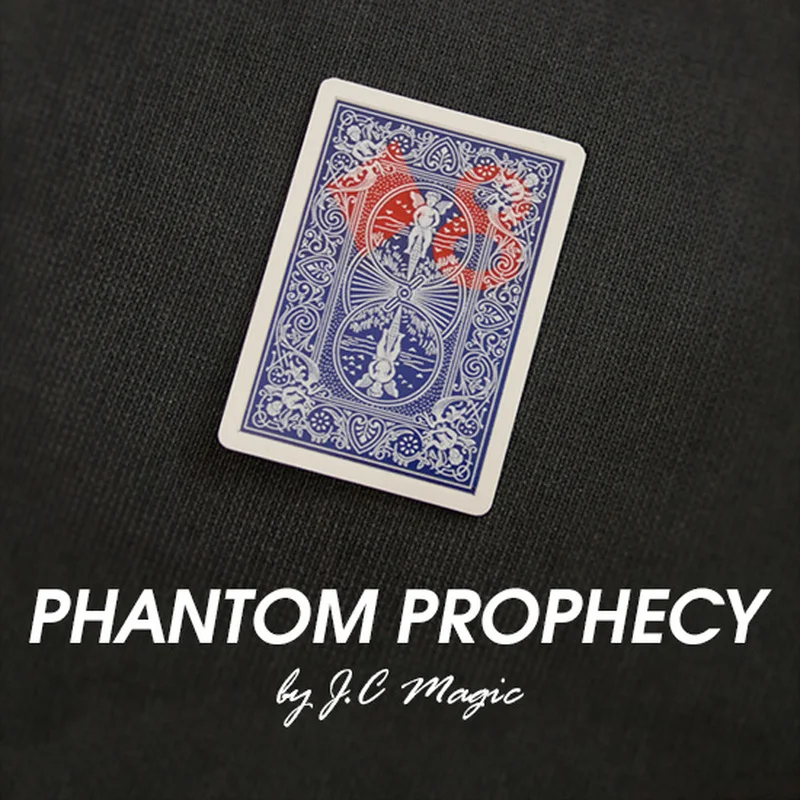 

Phantom Prophecy by J.C Magic Gimmicks Card Magic Tricks Close up Magic Props Illusions Prediction Find Chosen Card Magician