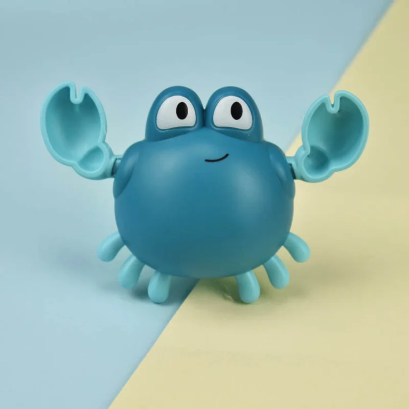 Children's Bath Toys Cute Clockwork Crab Baby Toddler Toys Bathroom Swimming Birthday Gift