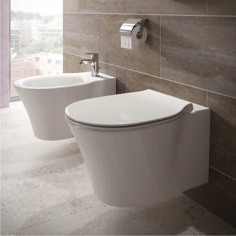 Подвесной унитаз Ideal Standard CONNECT AIR AquaBlade E005401 евробелый |