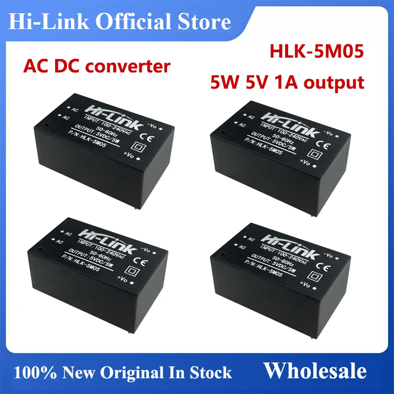 Фото Hilink 3W 5W 10W 220V 240V 5V 12V 24V AC DC преобразователь HLK-PM01 Новый оригинальный модуль питания PM12 3M05B 3M05C 3M12C 5M05 10M05 №5