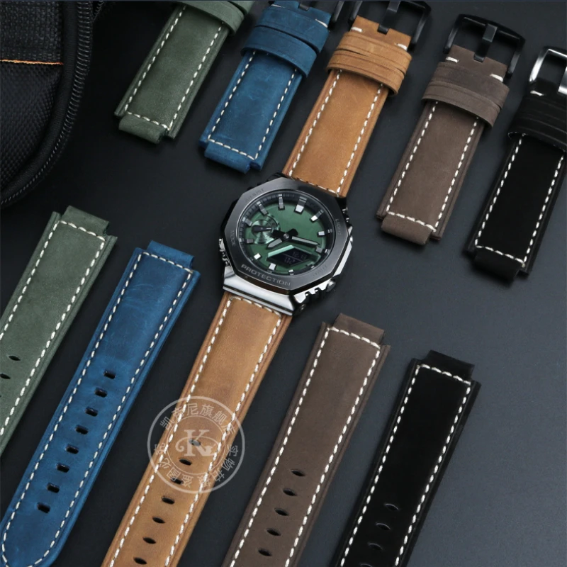 

Ремешок из искусственной кожи для Casio AP Farm oak
