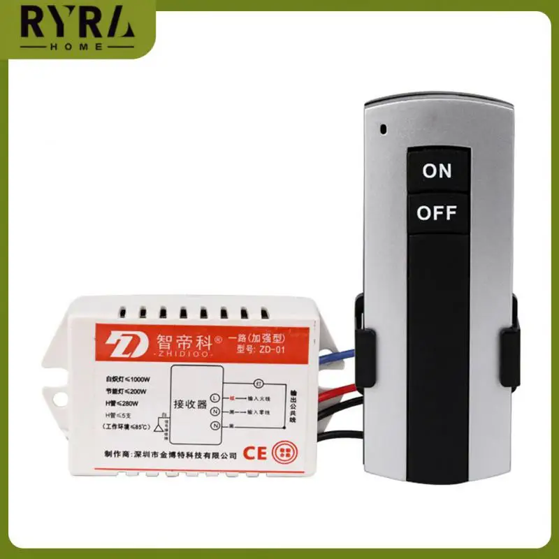 

Wireless 220v Three-way Remote Control Switch Module Segmented 3-way Digital Sub-controller LED Ceiling Lamp Remote Control