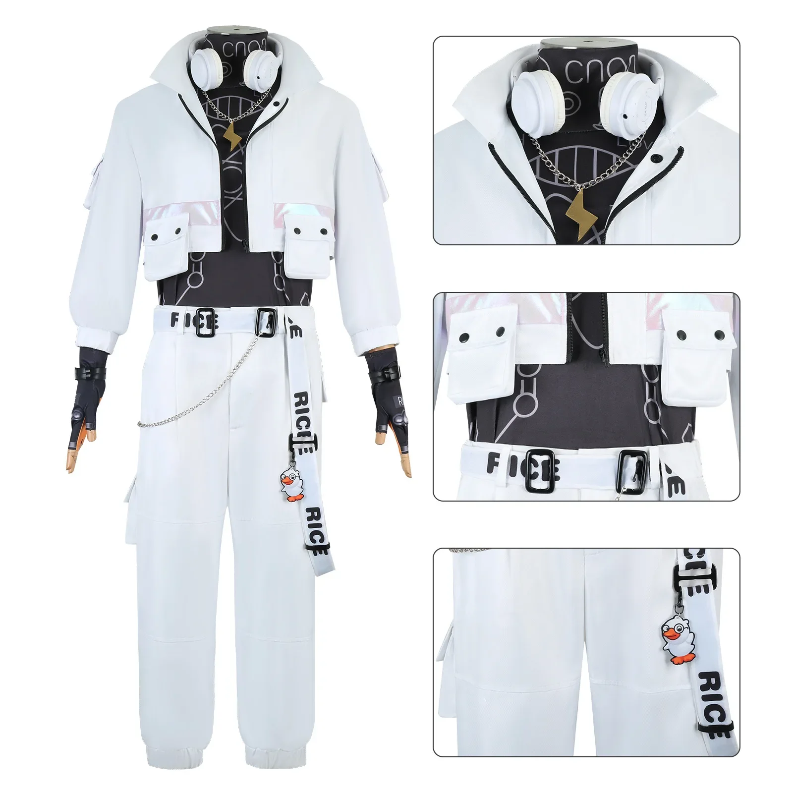 Аниме игра Identity V XB Duck Rice Косплей Костюм Взрослый мужчина Лука Бальза Униформа