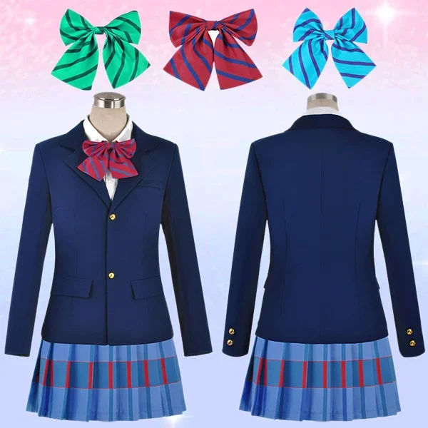 Фото 25 аниме Love Live костюмы для косплея Honoka Kousaka School Idol Project платье игровой униформа полный комплект Хэллоуин вечерние для женщин №2