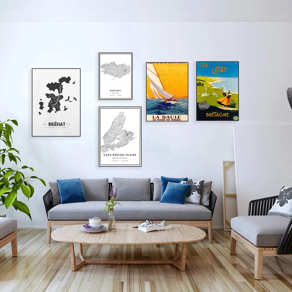 Остров кейбретонский Новая Шотландия остров бревит Карта города бреттань