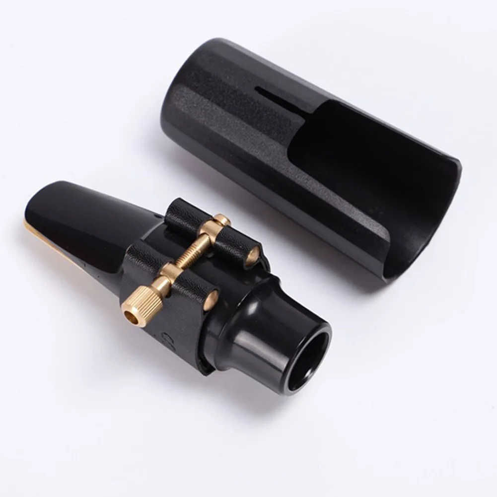 

Alto Soprano Tenor Saxophone Clarinet Mouthpiece Ligature Cap Sax Leather Buckle Clamp\Clip Woodwind Instrument Accessories