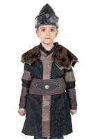 kids costume brown resurrection ertugrul armor ottoman turkish armor kaftan shirt pants boot set ertugrul cosplay costume armor